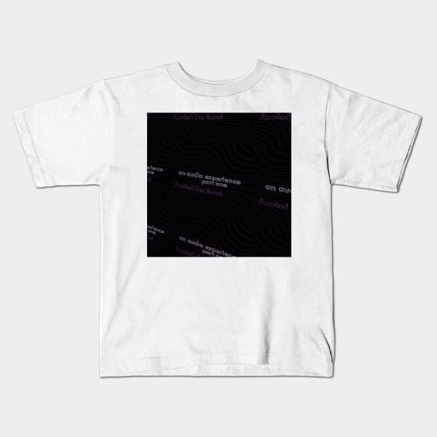 Audio Experience Album Cover Kids T-Shirt by AXOLOTL THE BAND